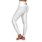 High Waisted Yoga Leggings (AOP) - Image 3