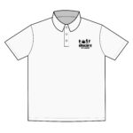 Golf Polo Shirt Black Logo