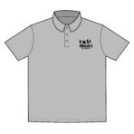 Golf Polo Shirt Black Logo - Image 2
