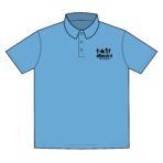 Golf Polo Shirt Black Logo - Image 3