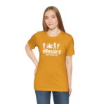 Unisex Jersey Short Sleeve Tee with ERS Full Logo in front and Brand Logo in back - Image 17