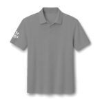 Performance Polo Shirt with Logo on Right Sleeve — Cotton-Touch Breathable Golf & Work Polo - Image 21
