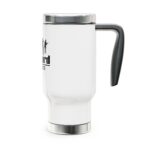 Stainless Steel Travel Mug with Handle, 14oz - Image 4