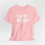 Unisex Jersey Short Sleeve Tee with ERS Full Logo in front and Brand Logo in back - Image 96
