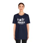 Unisex Jersey Short Sleeve Tee with ERS Full Logo in front and Brand Logo in back - Image 51