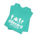 Unisex Jersey Short Sleeve Tee with ERS Full Logo in front and Brand Logo in back - Image 75