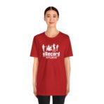Unisex Jersey Short Sleeve Tee with ERS Full Logo in front and Brand Logo in back - Image 63