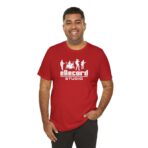 Unisex Jersey Short Sleeve Tee with ERS Full Logo in front and Brand Logo in back - Image 68