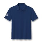 Performance Polo Shirt with Logo on Right Sleeve — Cotton-Touch Breathable Golf & Work Polo - Image 20
