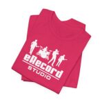 Unisex Jersey Short Sleeve Tee with ERS Full Logo in front and Brand Logo in back - Image 91