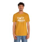Unisex Jersey Short Sleeve Tee with ERS Full Logo in front and Brand Logo in back - Image 16