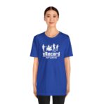 Unisex Jersey Short Sleeve Tee with ERS Full Logo in front and Brand Logo in back - Image 27