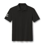 Performance Polo Shirt with Logo on Right Sleeve — Cotton-Touch Breathable Golf & Work Polo - Image 18